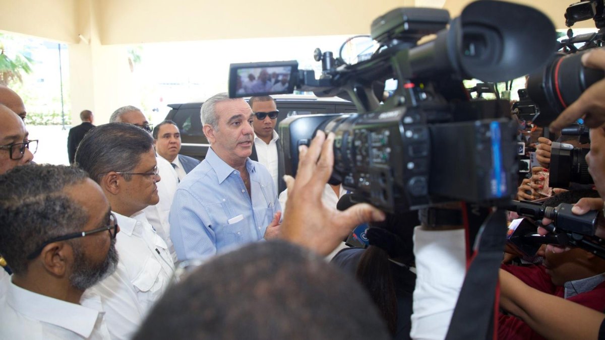 Luis Abinader, presidente de la República Dominicana