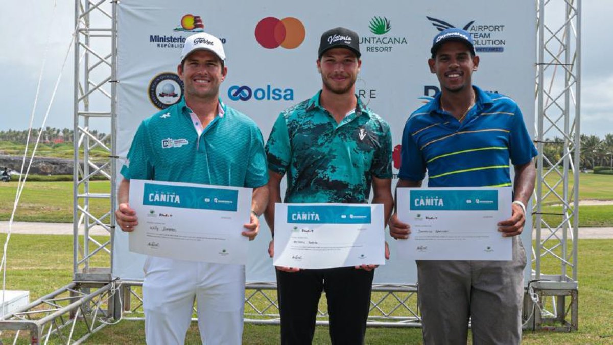 Domenico Geminiani, Anthony García y Willy Pumarol, los clasificados al Corales Puntacana Championship PGA TOUR 2026.