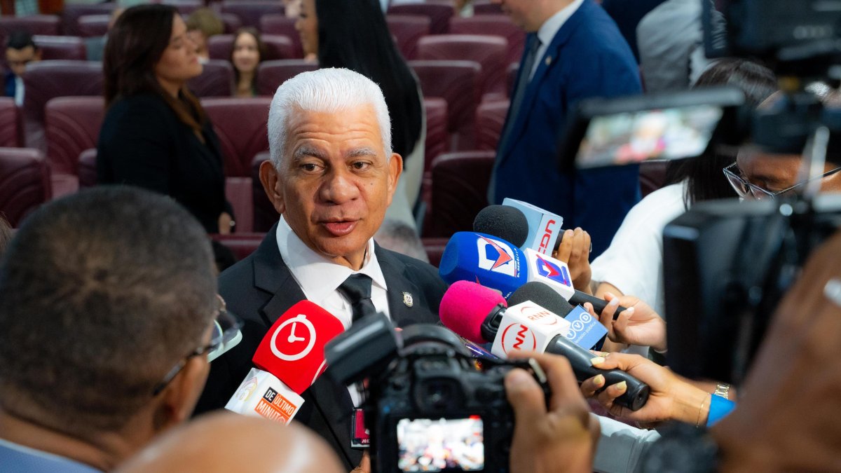 Ricardo de los Santos, presidente del Senado de la República.