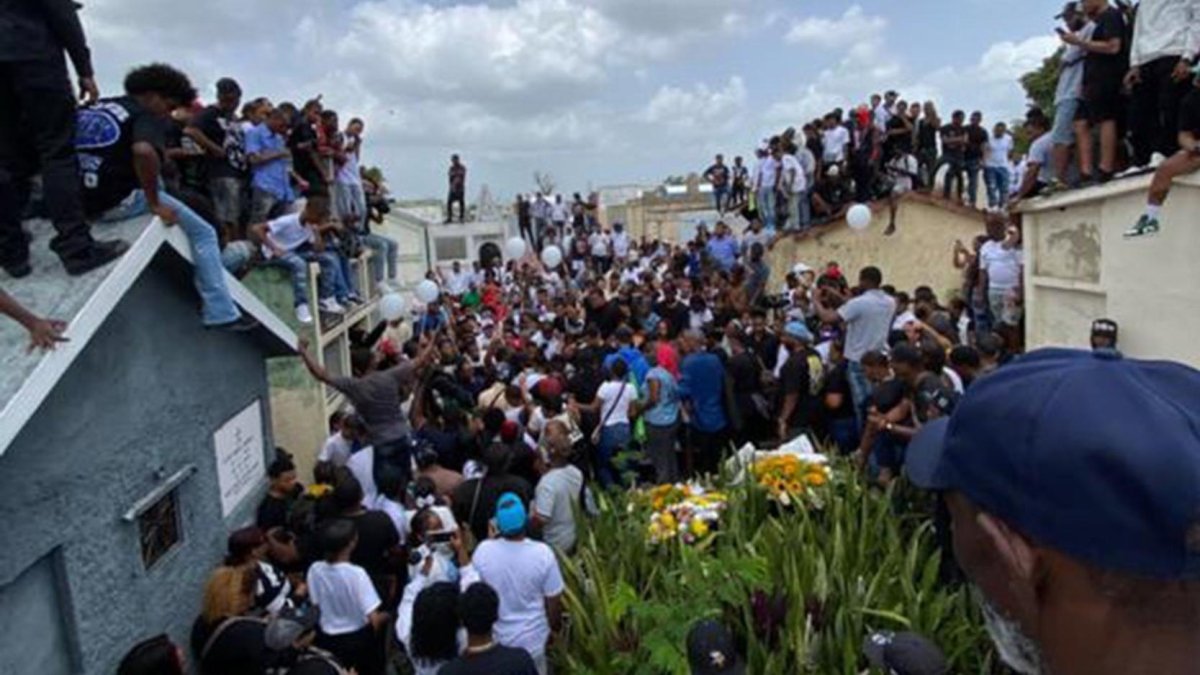Escenas desgarradoras en despidió a Darlin y las expresiones de su padre, Noelo Mercado