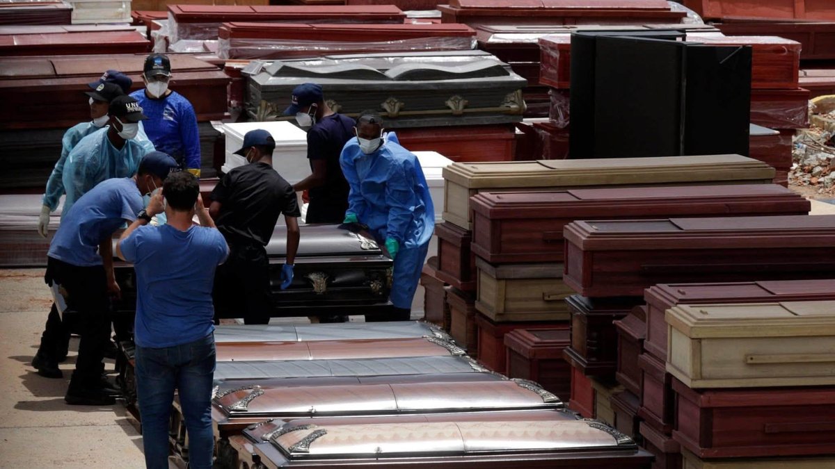 El número de fallecidos sigue en aumento en Venezuela.