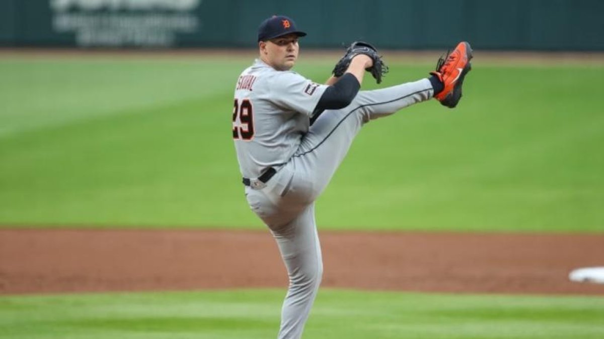 Tarik Skubal, estelar zurdo de Detroit.
