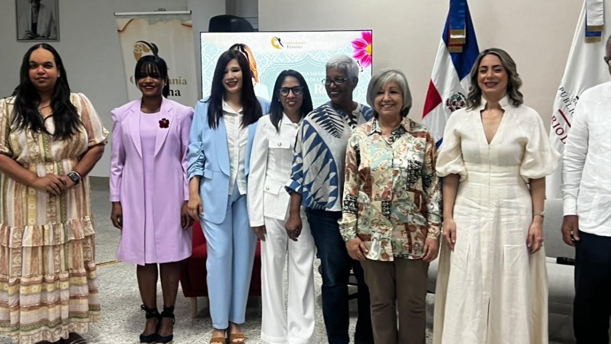 Ministra Gloria Reyes denuncia dominio masculino en medios dominicanos