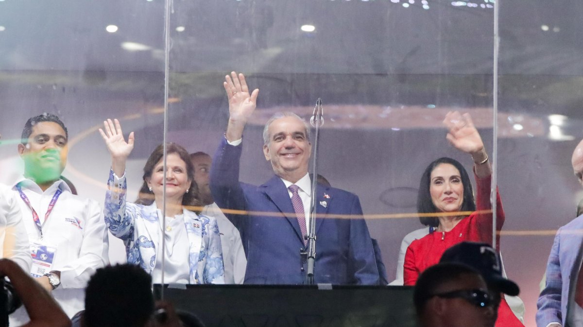 El presidente Luis Abinader dejó inaugurados los Juegos Centroamericanos y del Caribe.