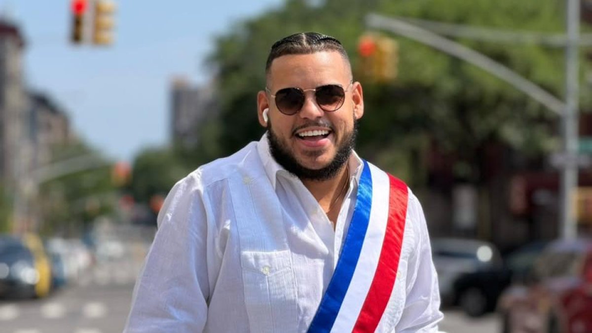 Henry Rijo en la Gran Parada Dominicana del Bronx