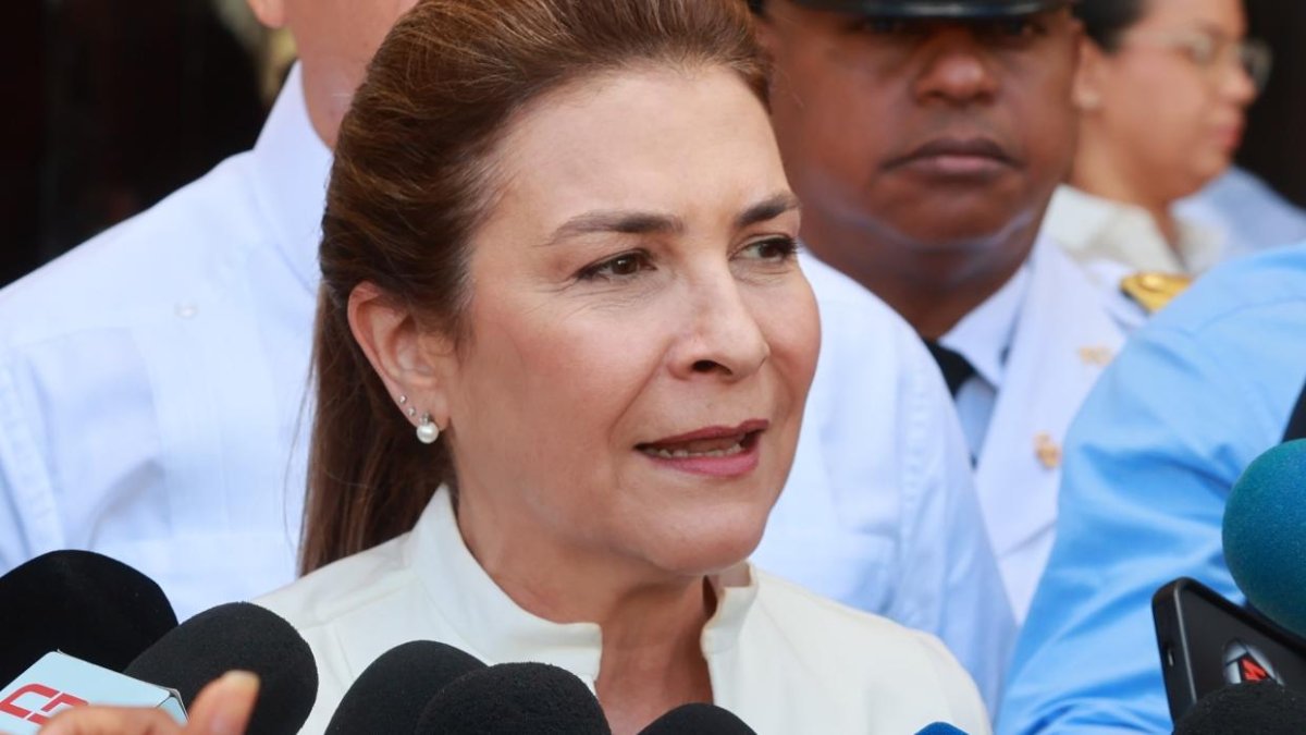 La alcaldesa Carolina Mejía habló en la misa de Acción de Gracias por el aniverdsario de la ciudad, oficiada en la catedral primada. José Francisco.