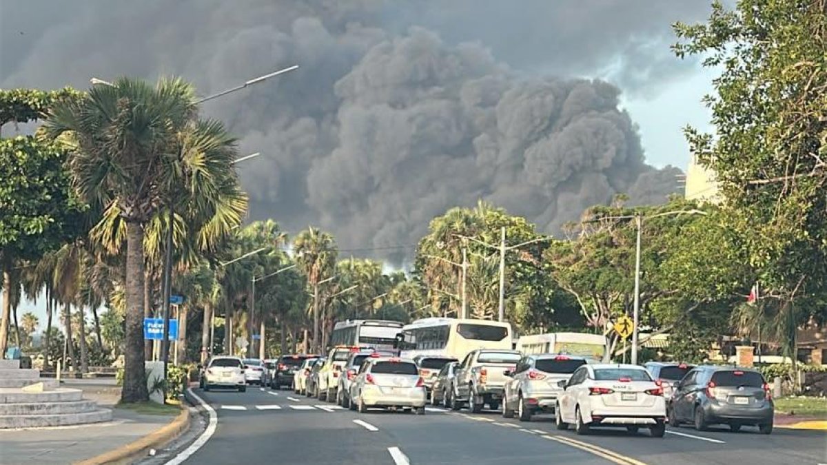 Incendio de camión tanquero