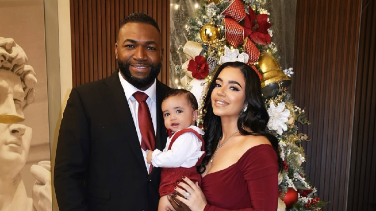 David Ortiz y su familia