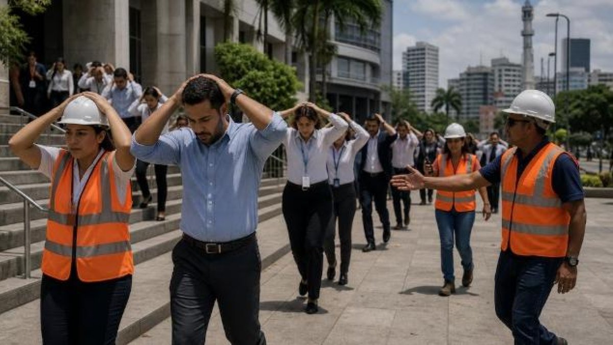 El simulacro se hará a nivel nacional a las 10:00 de la mañana.