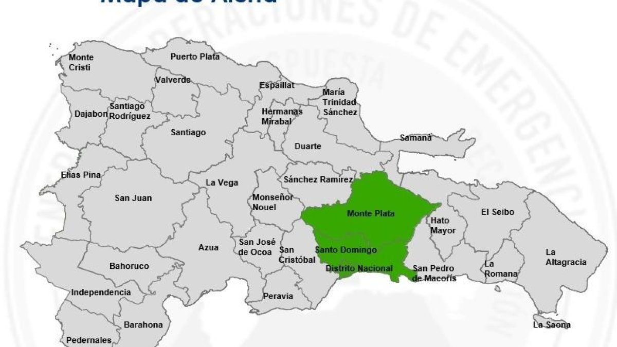 COE amplía alerta verde a 17 provincias por lluvias persistentes