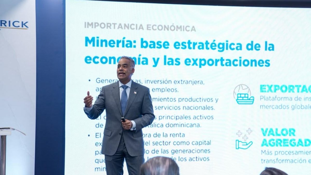 Joel Santos destaca crecimiento de la minería y apuesta por una industria de mayor valor agregado