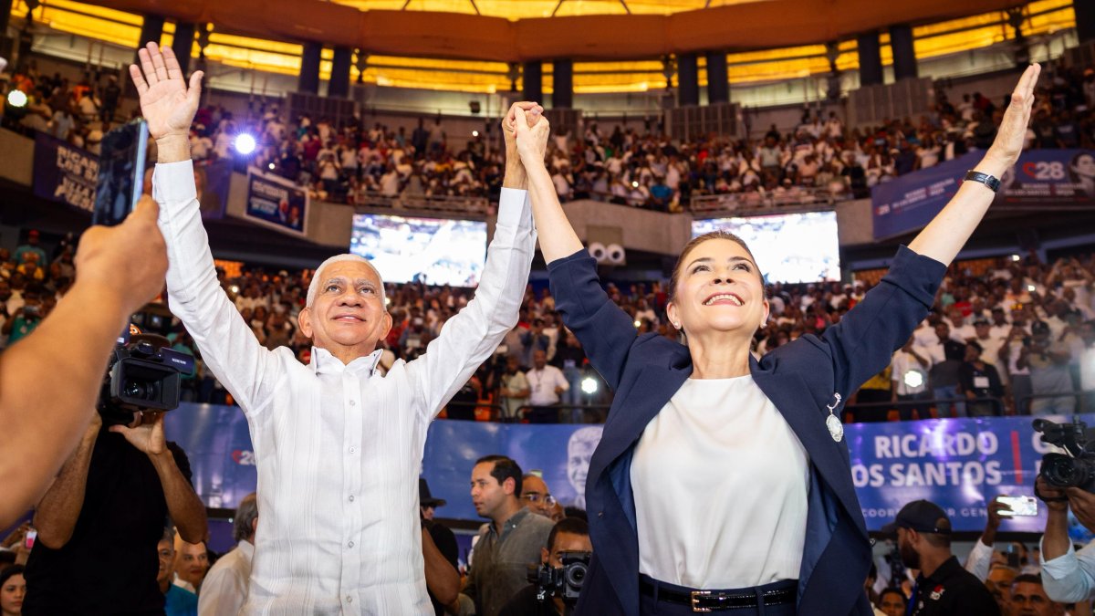 Carolina Mejía y Ricardo de los Santos