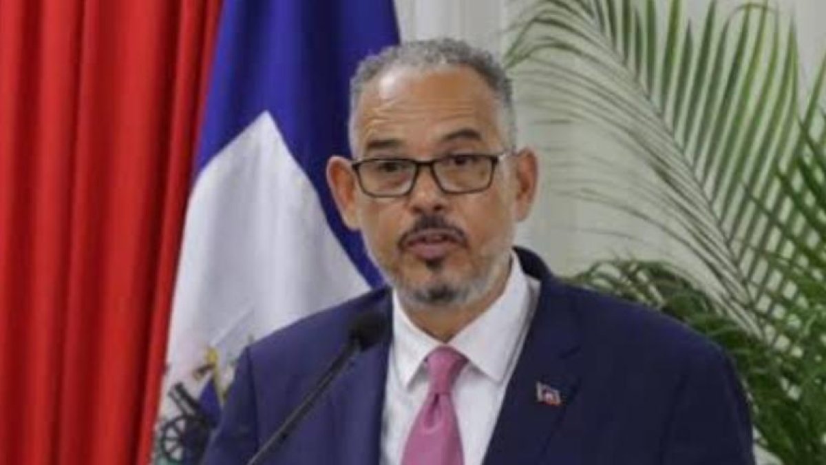 Alix Didier Fils-Aimé, primer ministro de Haití.
