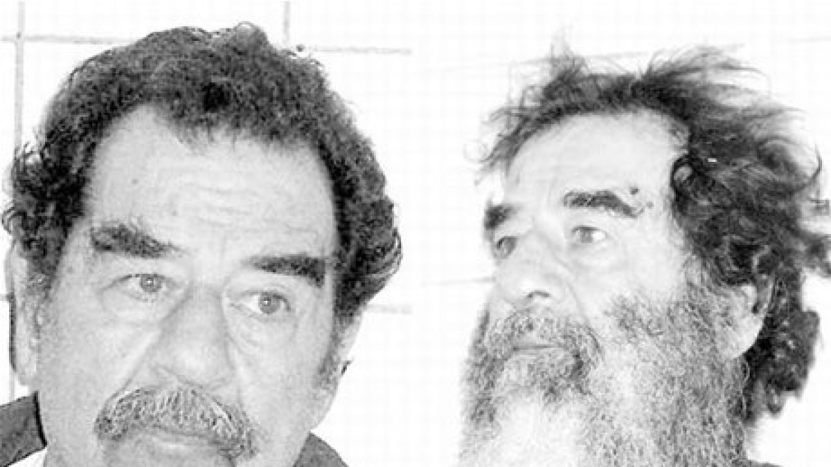 Saddam: desde la cima del poder a un agujero de ratas