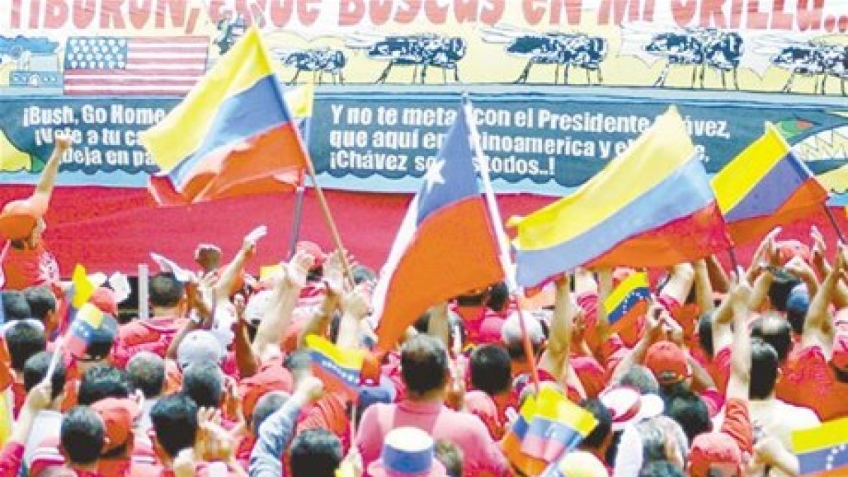 Chávez arrecia críticas contra Bush