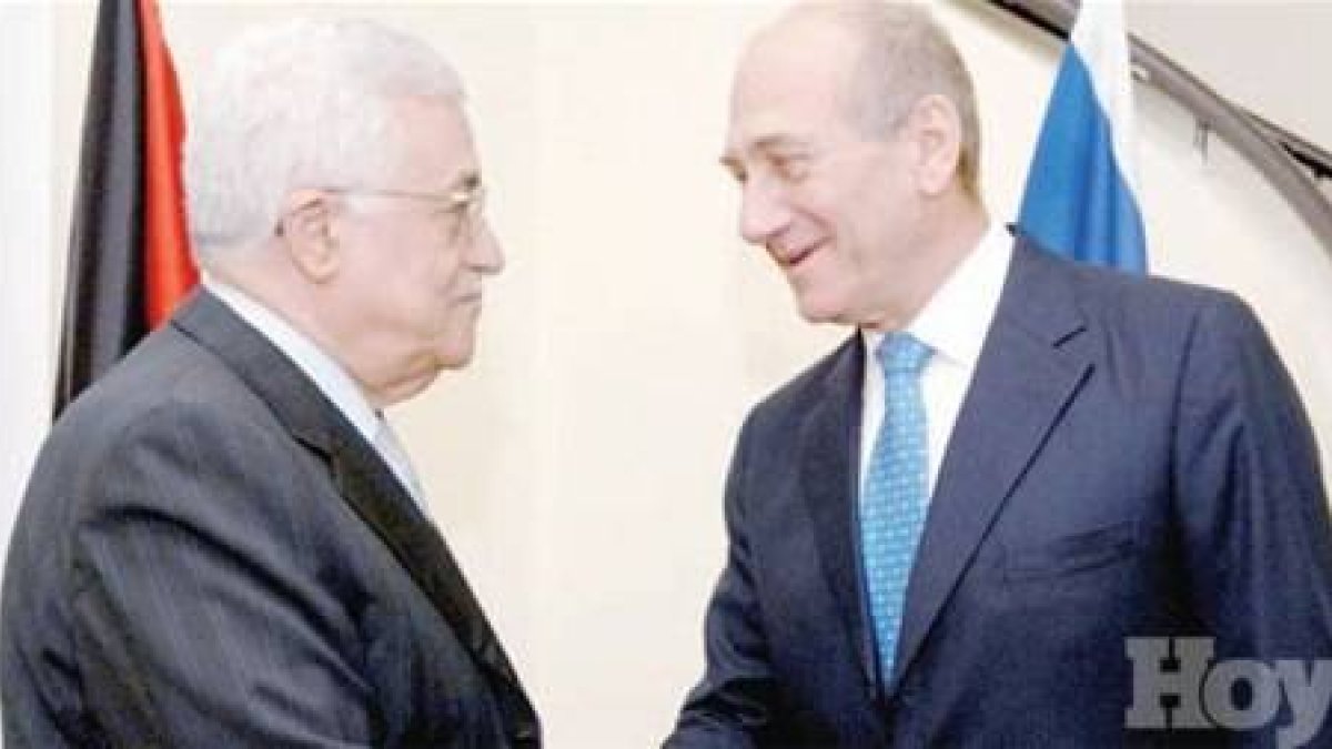 Olmert y Abas se reúnen