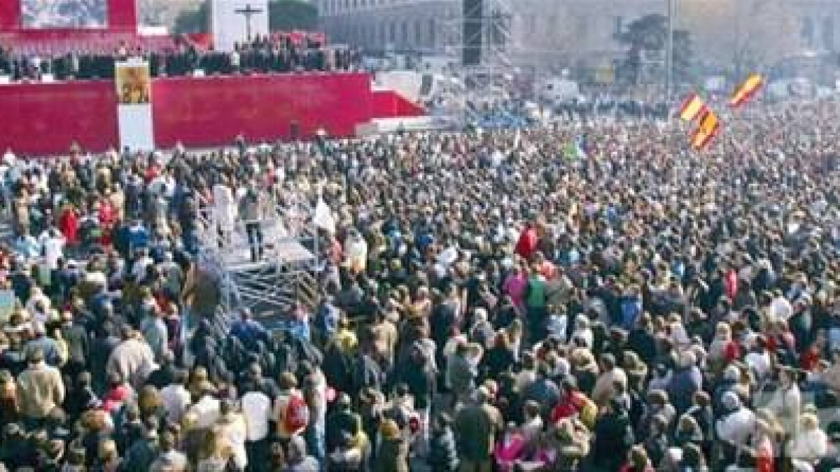 Protestan contra Zapatero