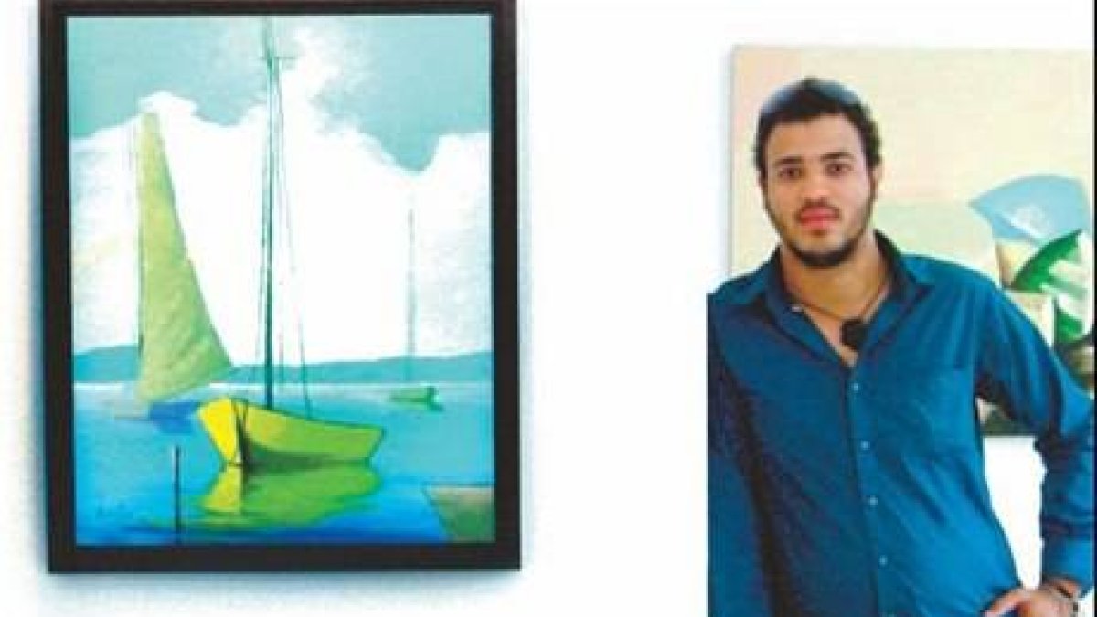 El mar sereno y los colores pasteles en primera muestra Juan Andujar