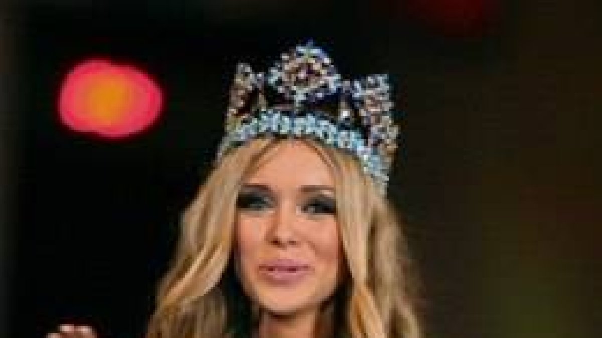 Rubia rusa es la nueva Miss Mundo