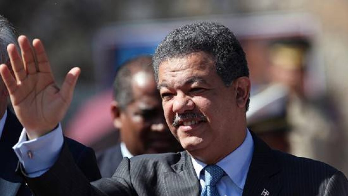 Leonel Fernández, pasado Presidente de la República.