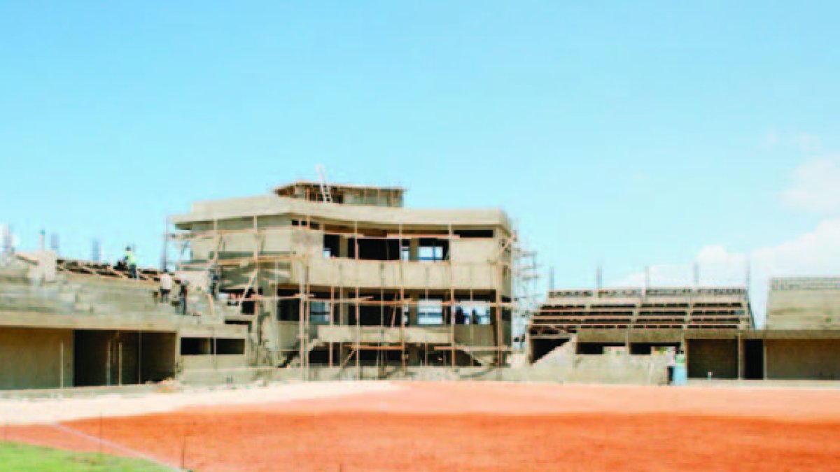 El estadio fue construido por el ingeniero Victor Martínez