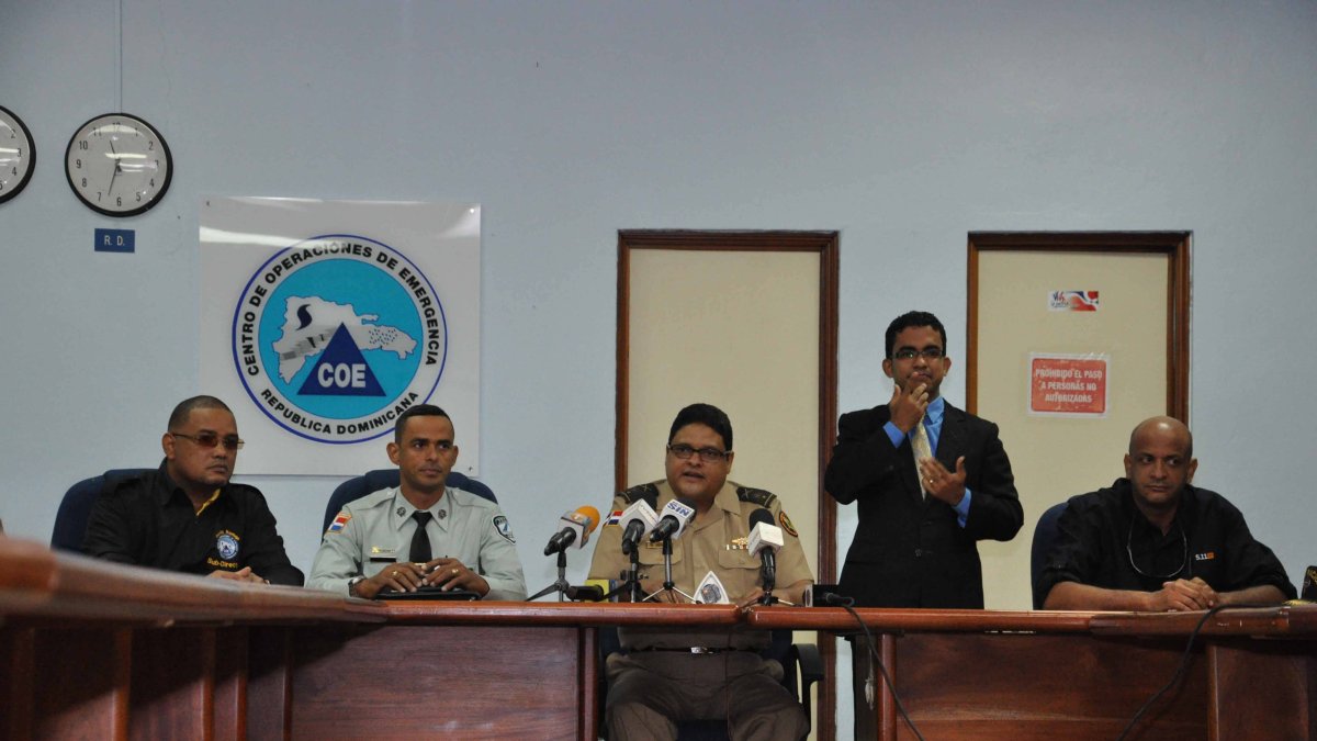 Aunque Bertha se alejó de RD, COE mantiene 11 provincias bajo alerta