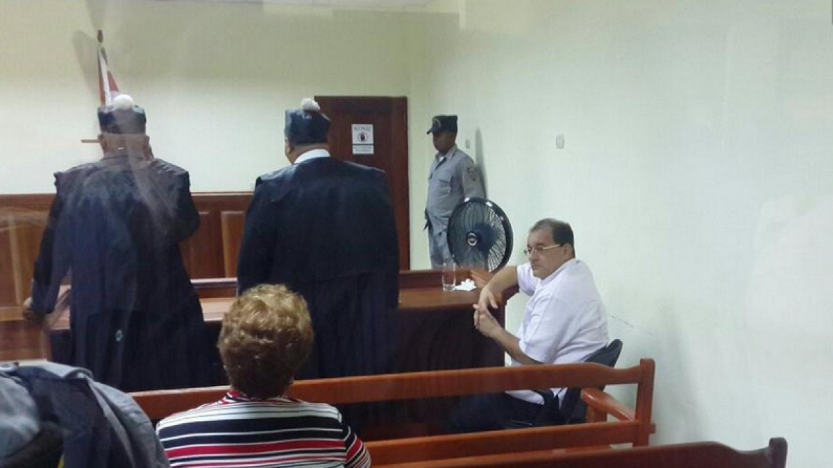 Así luce el Palacio de Justicia en audiencia contra Winston Rizik