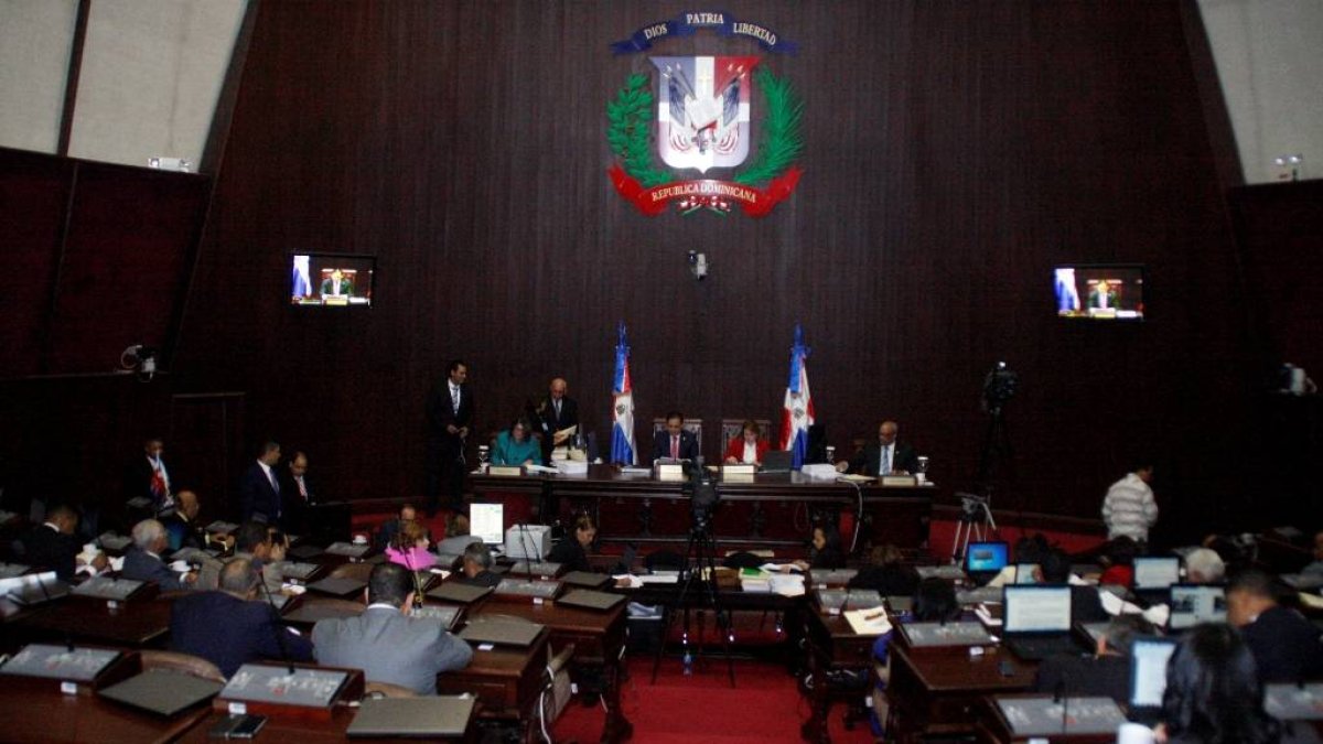 Sesión realidad en la cámara De Diputado de la República Dominicana en Foto: lo Diputados. Hoy Duany Nuñez .9-12-2014