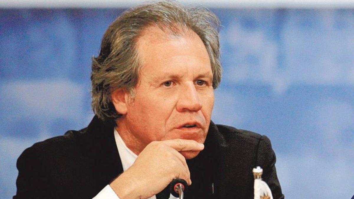 El secretario general de la OEA, Luis Almagro, 
archivo