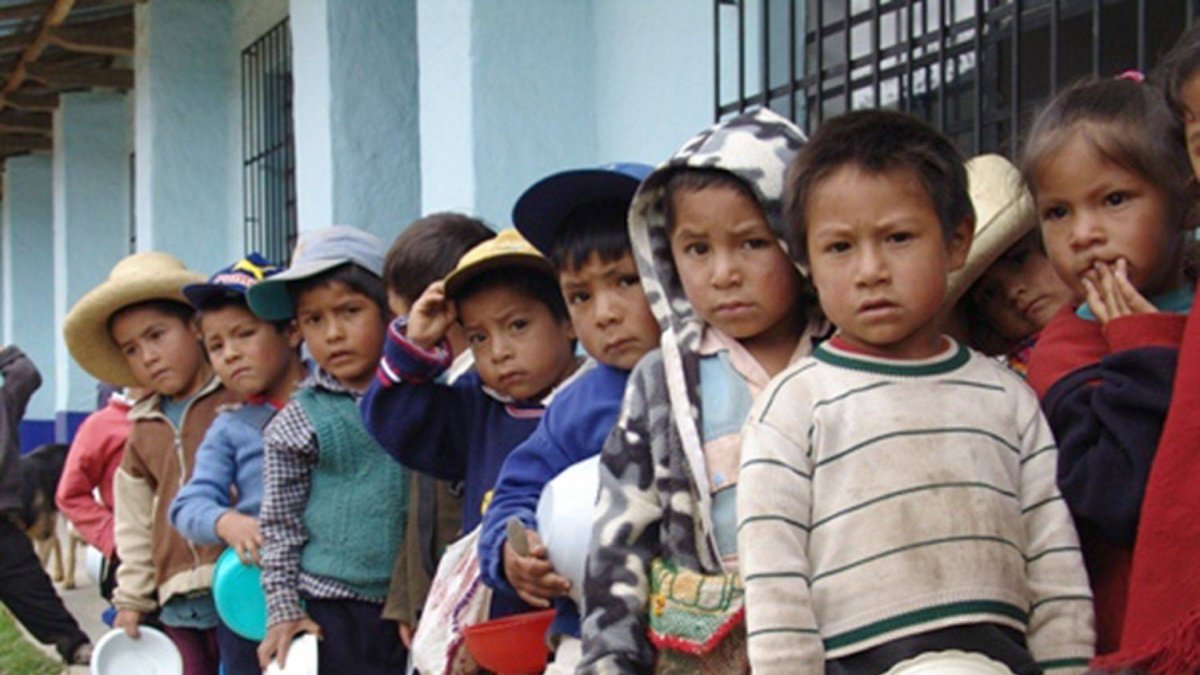 La mitad de los pobres del mundo son niños