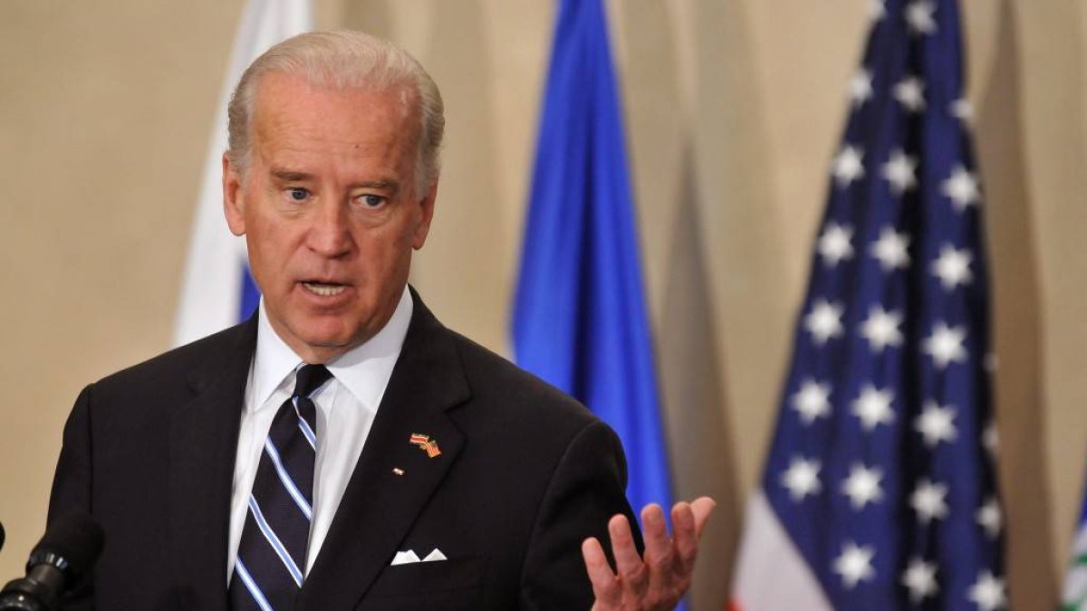 El vicepresidente de EE.UU., Joseph Biden dice que Trump “es parte de sistema amañado”.