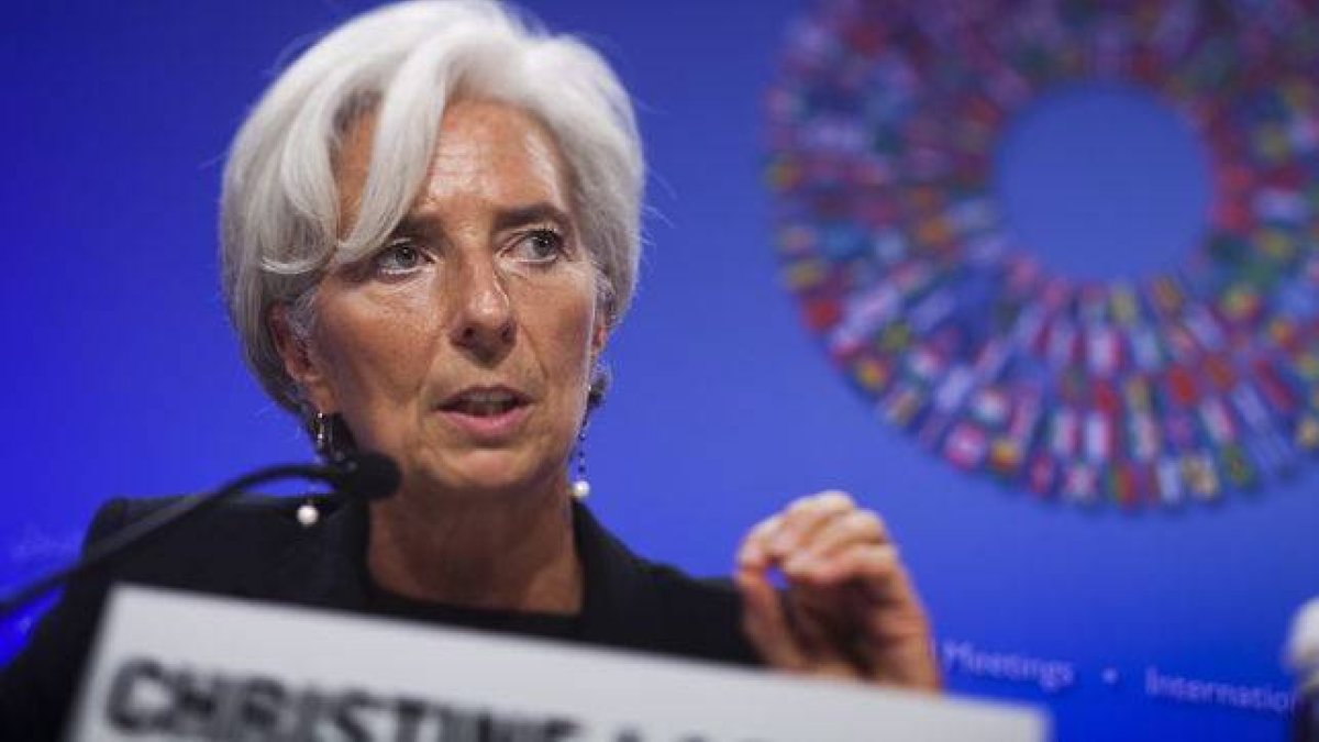 La directora gerente del FMI, Christine Lagarde. EFE