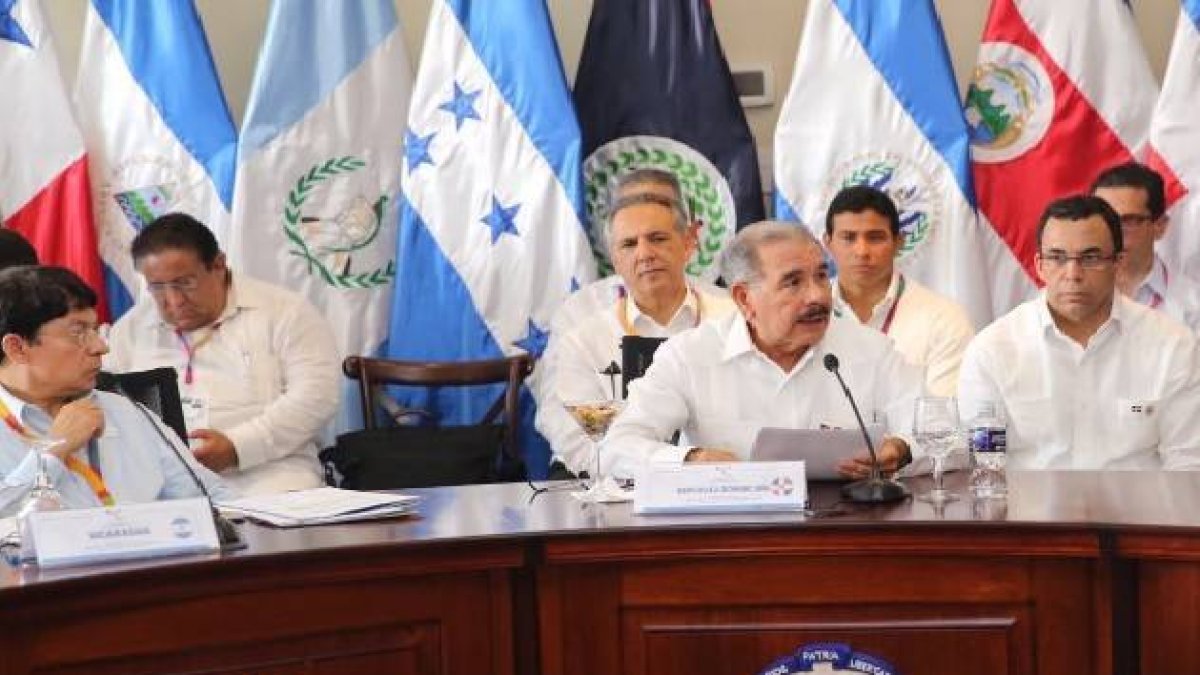 Danilo Medina en Honduras