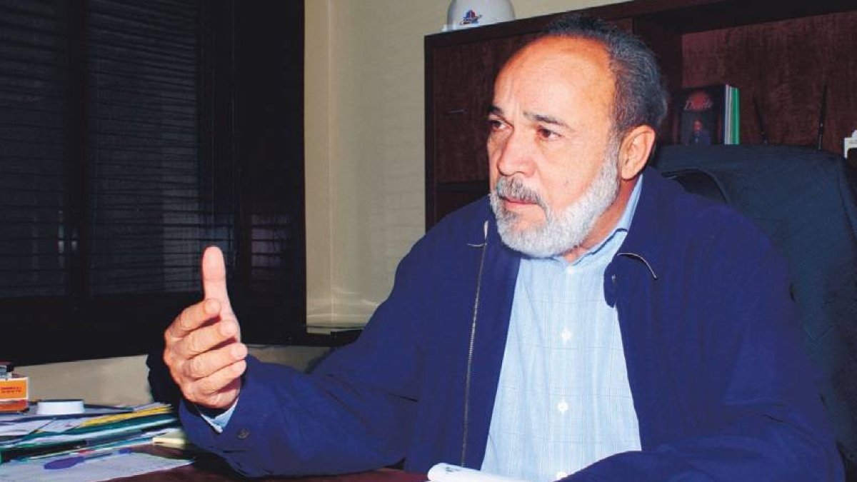 El director de la OISOE, ingeniero Francisco Pagán.