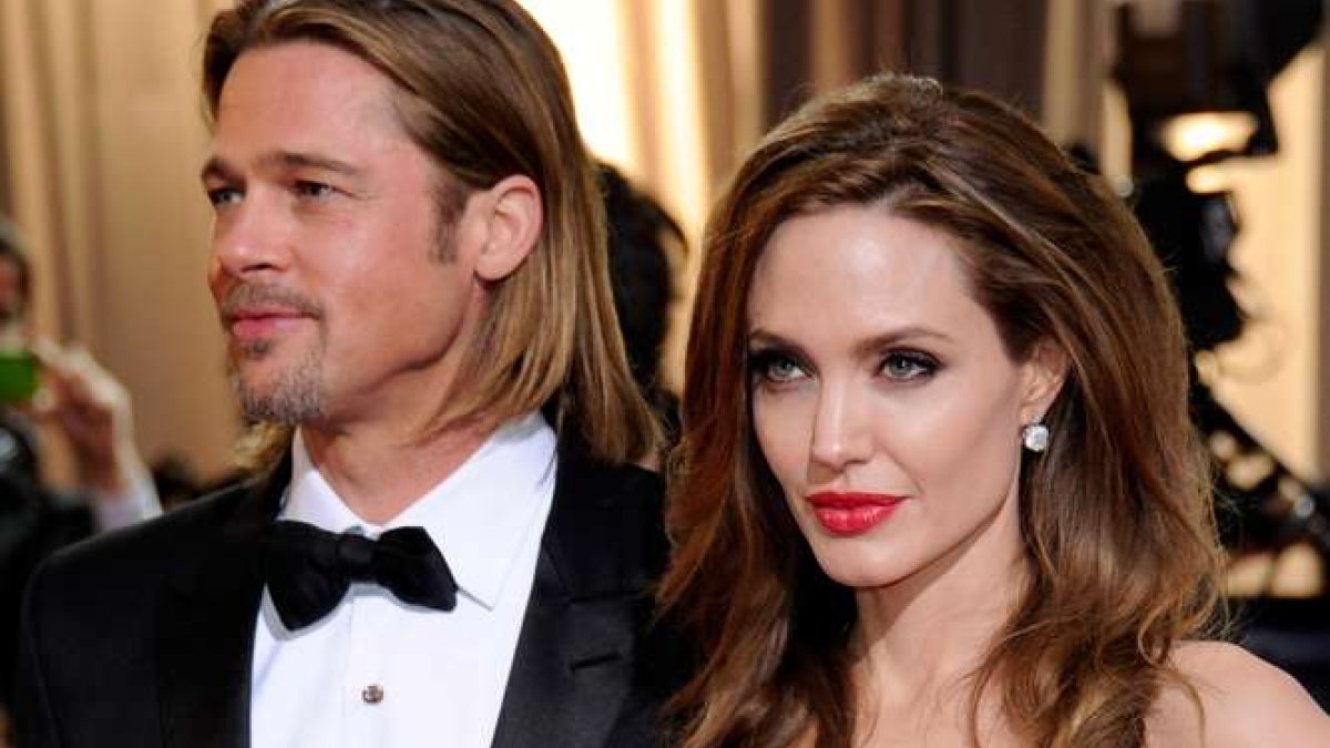 Angelina Jolie y Brad Pitt.