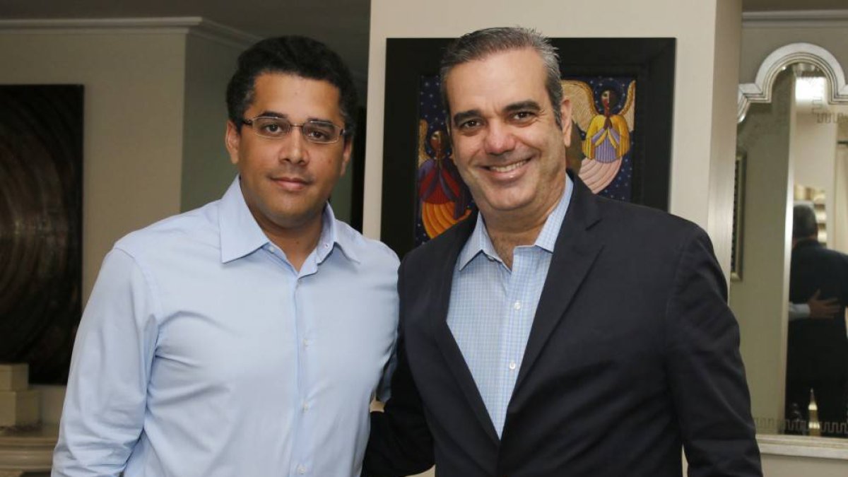 David Collado visita a Luis Abinader