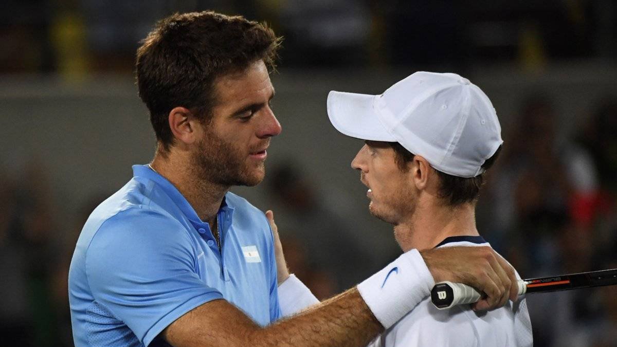Del Potro y Murray
