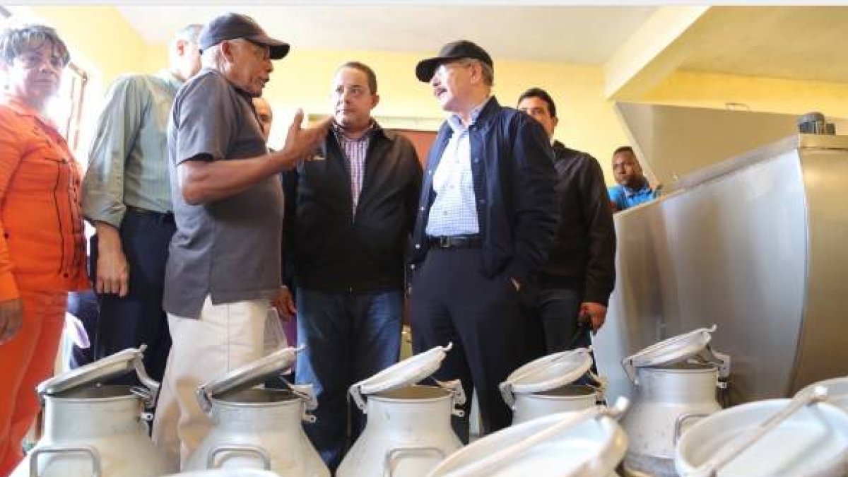 Los productores expresaron a Medina los avances logrados/Foto: PresidenciaRD