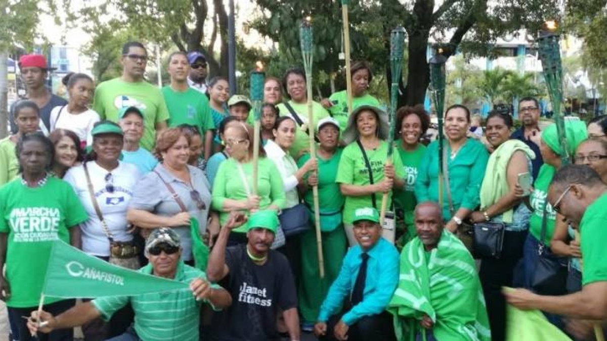 El colectivo reiteró su invitación a los residentes del Gran Santo Domingo a asistir al acto/Foto cortesía de Marcha Verde.