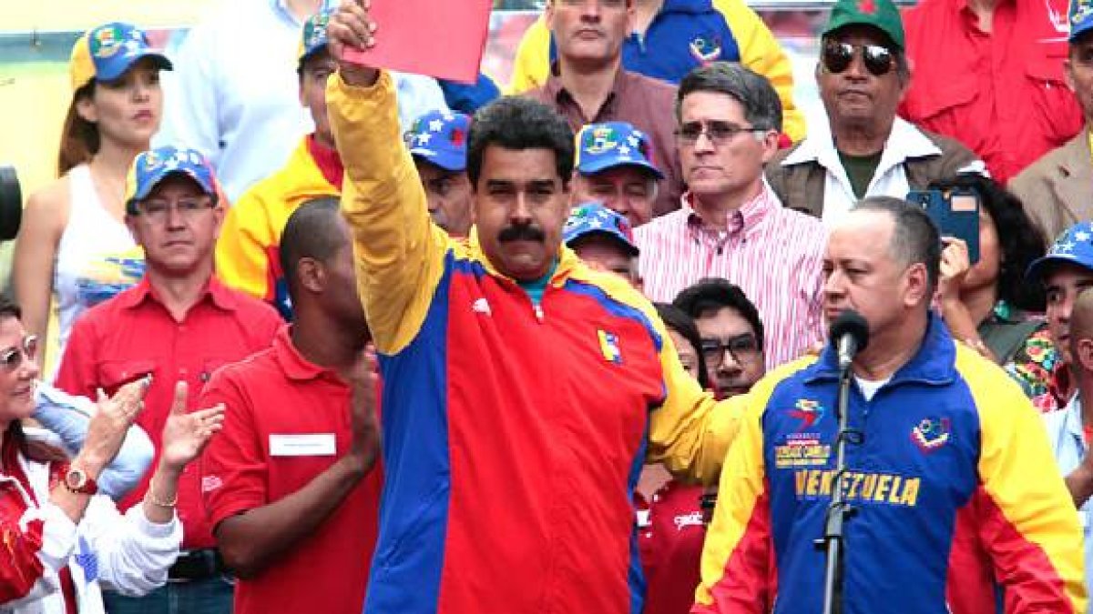 Nicolás Maduro y Diosdado