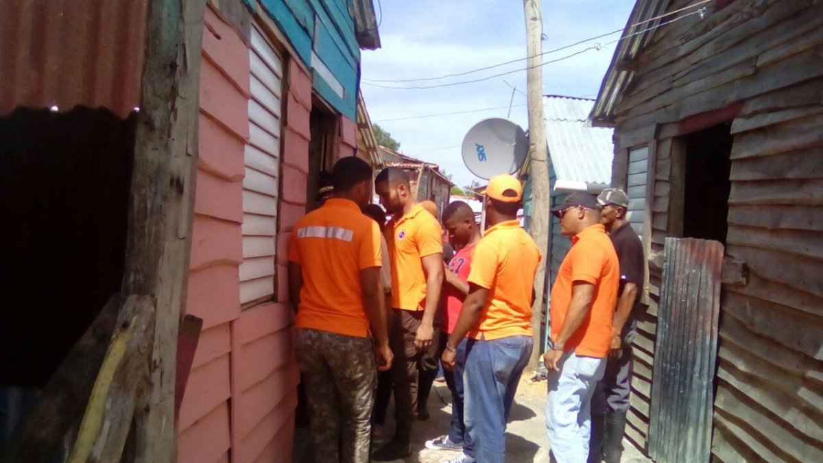 Desalojo preventivo Nagua. Hoy/Fuente Externa .