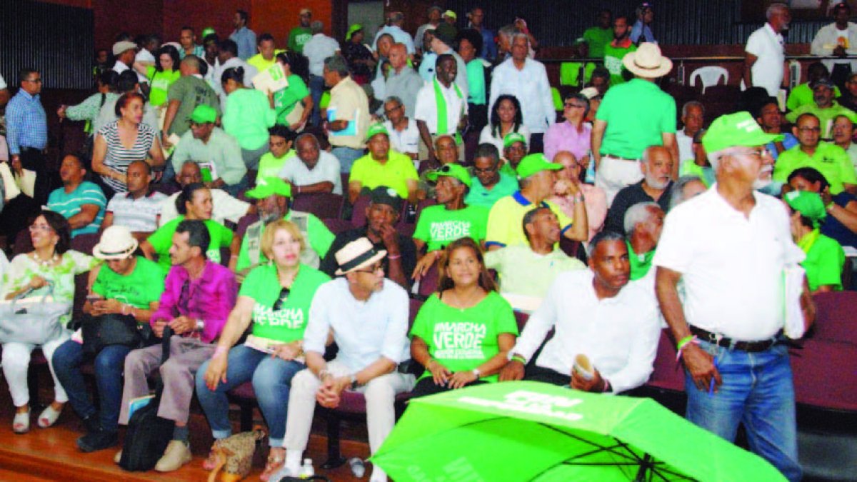 Miembros de la Marcha Verde durante su última asamblea
