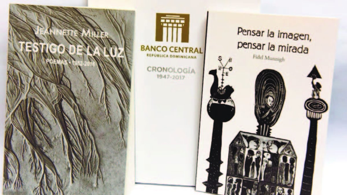 Las portadas de las tres nuevas obras publicadas por el Banco Central.