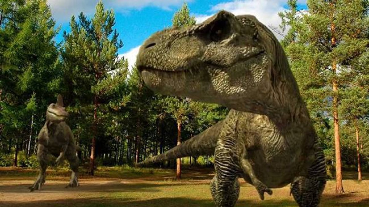 Niño descubre rara combinación de huellas de dinosaurio , foto, archivo.