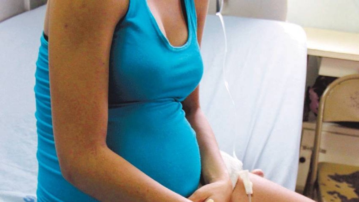 Embarazo en adolescente.