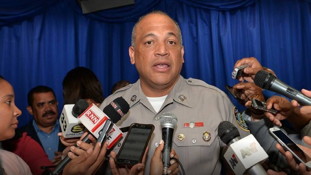 Vocero de la Policía, Frank Félix Durán/Fuente externa.