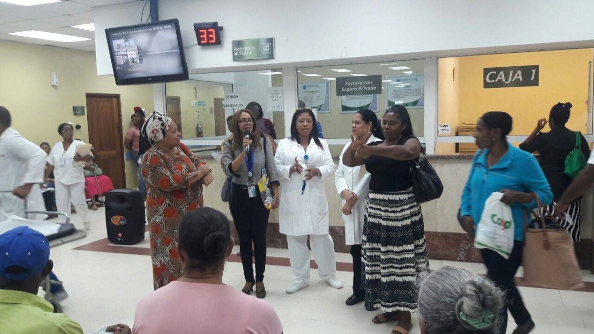 Dinámica sobre lavado de manos.