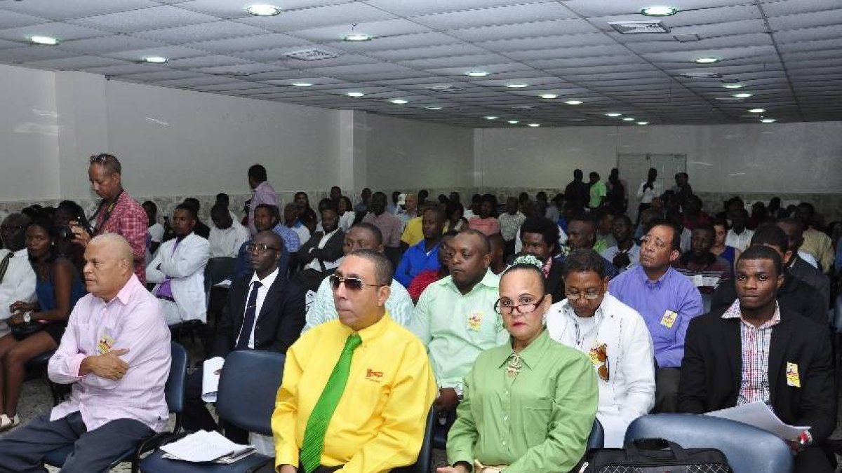 El pais.Reunión Nacional de Maestros Construtoes UNAMACONS, su presidente Manuel Esteban Gutierréz encabzó el encuentro.Hoy/Pablo Matos   30-09-2018