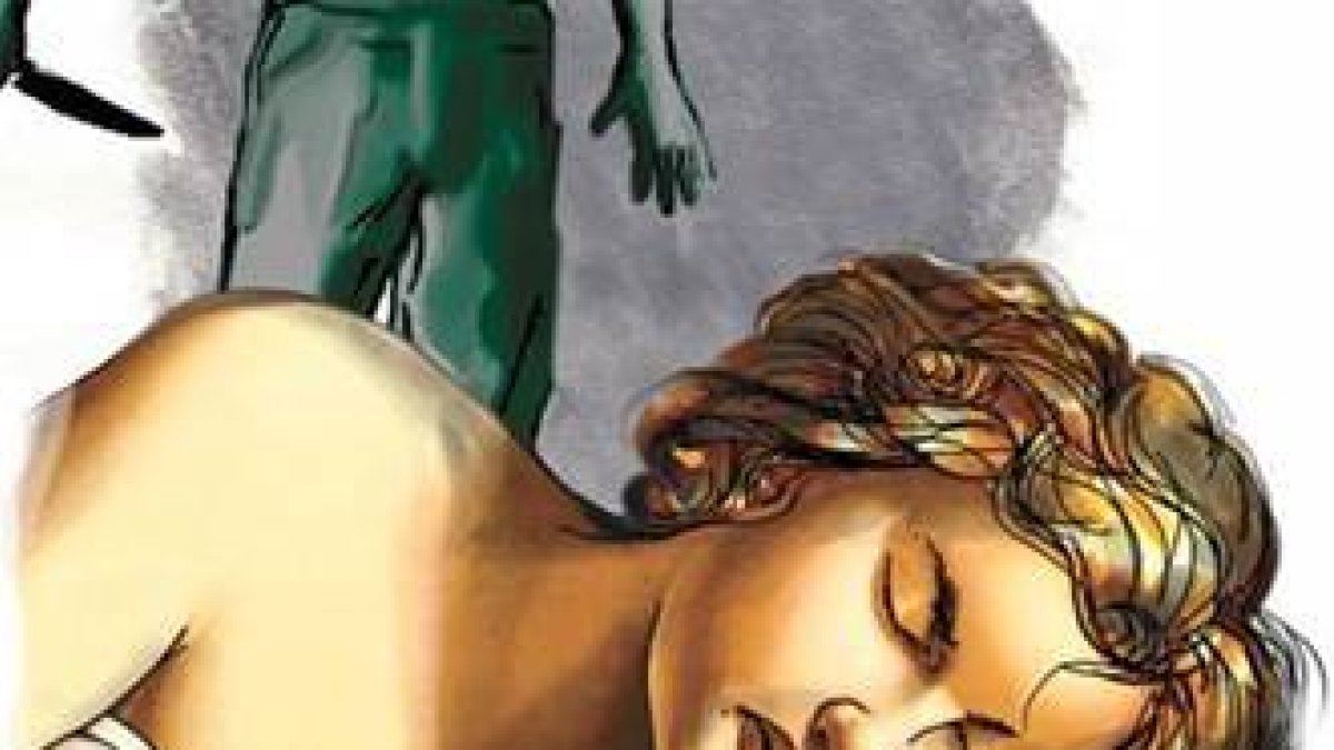 Mujer muerta. Dibujo