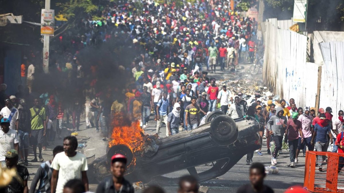 (AP Photo/Dieu Nalio Chery)